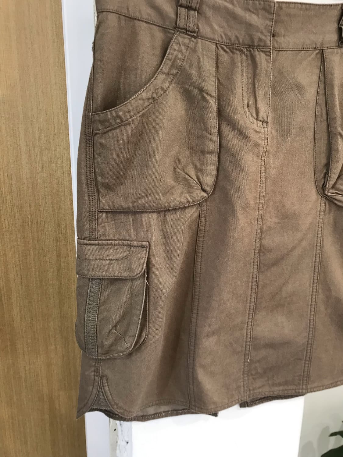 카키 카고 스커트  상품이미지8