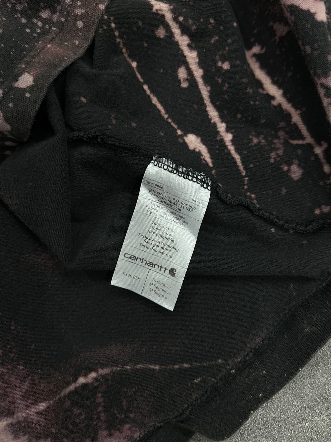 칼하트 다잉 커스텀 포켓 롱슬리브 상품이미지5