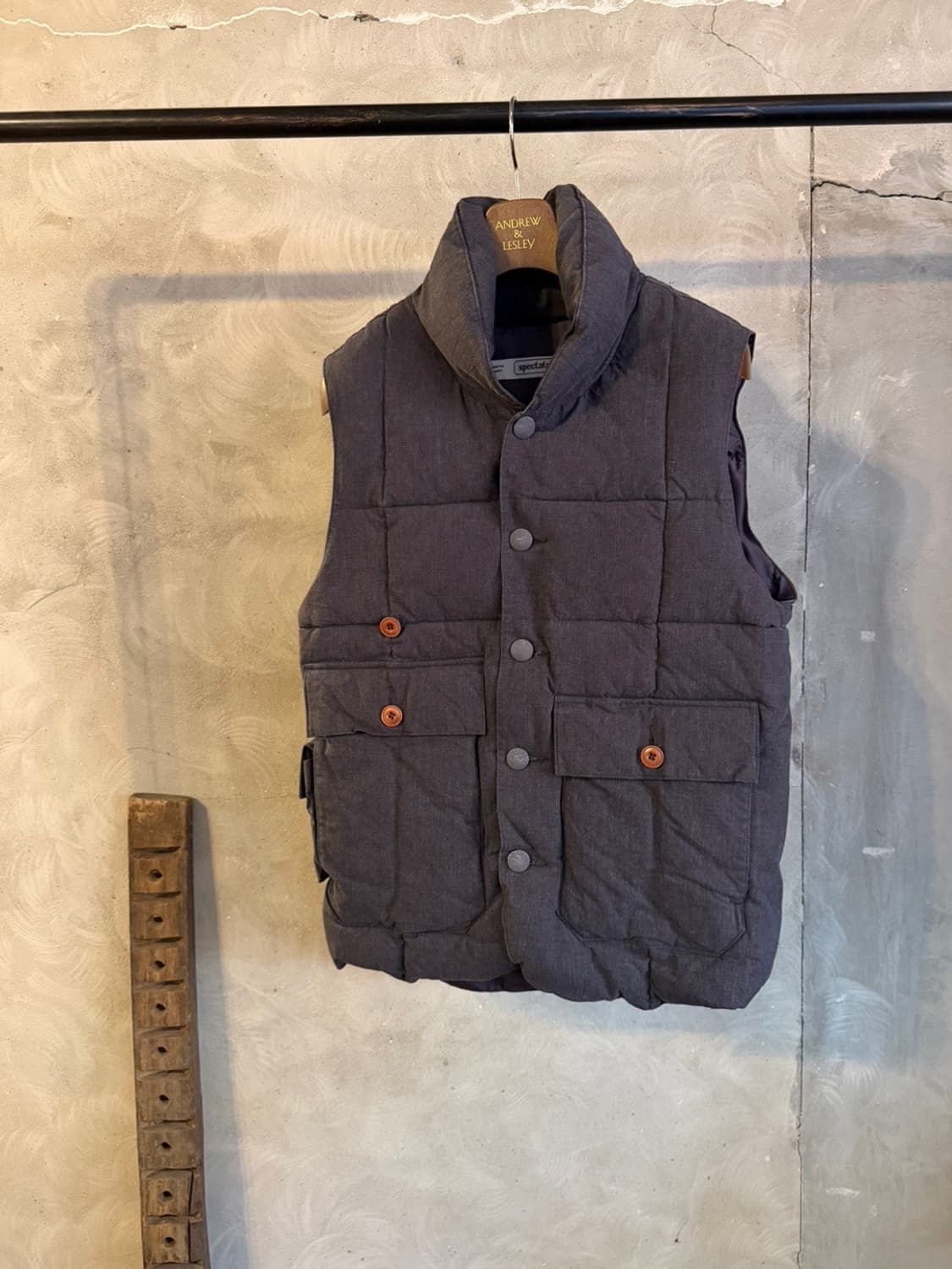 스펙테이터 패딩 베스트 슬림100 상품이미지1