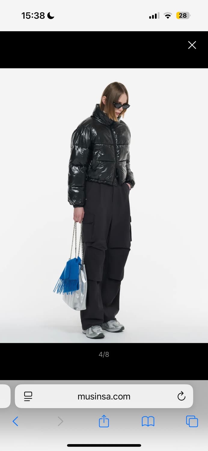 제너럴아이디어 글로시 푸퍼 패딩  상품이미지3