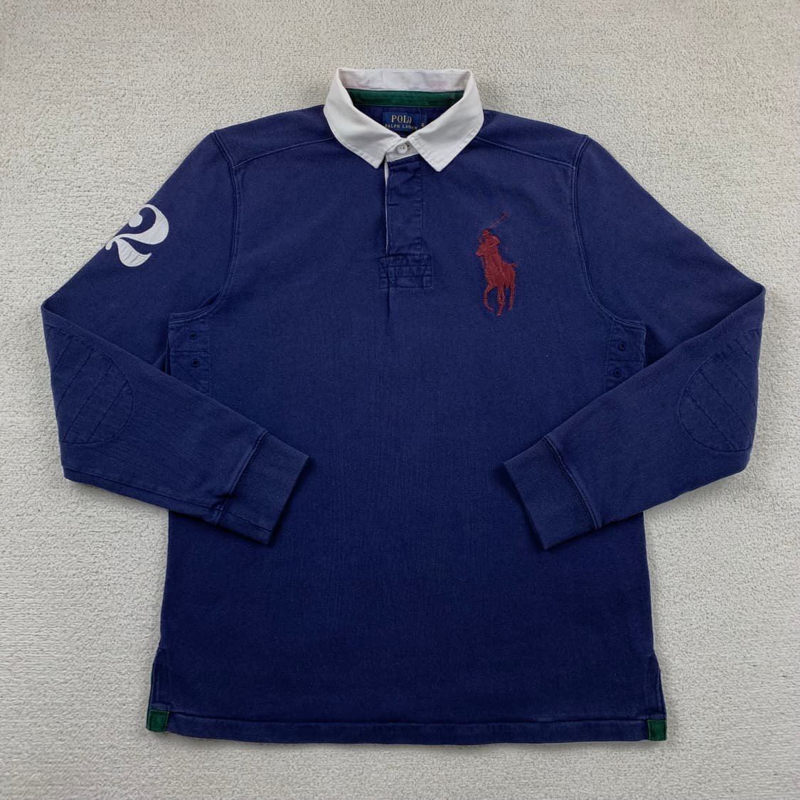 폴로 랄프로렌 빅포니 럭비 티셔츠 네이비  상품이미지1