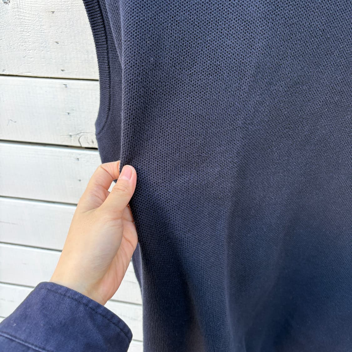 Polo 폴로 피마코튼 니트 조끼 베스트 상품이미지4