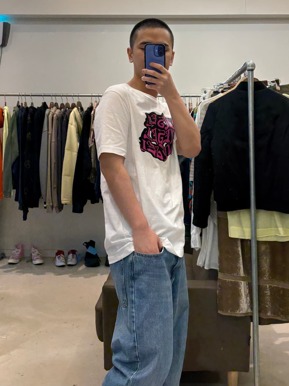 디젤 저스트 J20 그래픽 반팔 상품이미지8