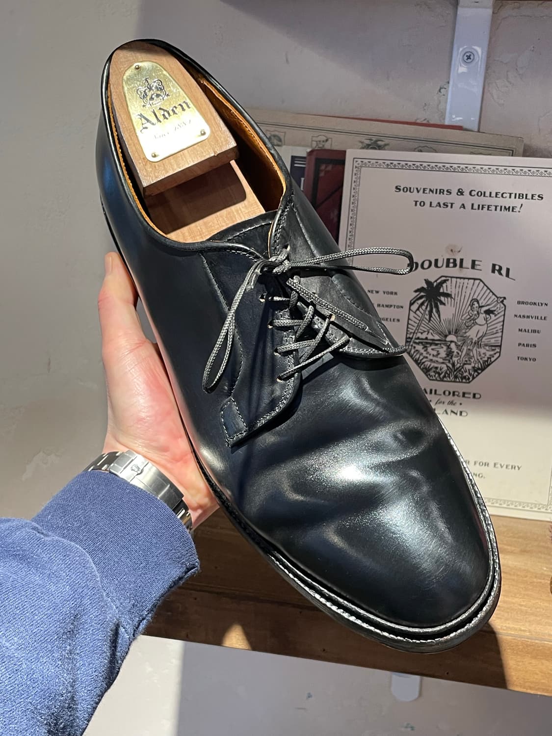 Alden 알든 9901 코도반 판매 rrl 상품이미지4