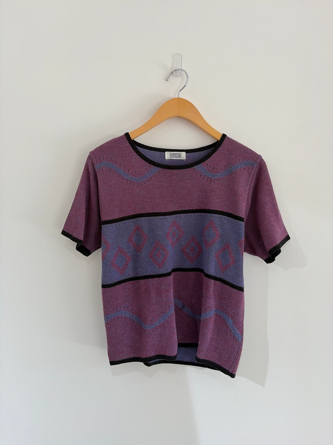 vintage short sleeve knit 상품이미지1