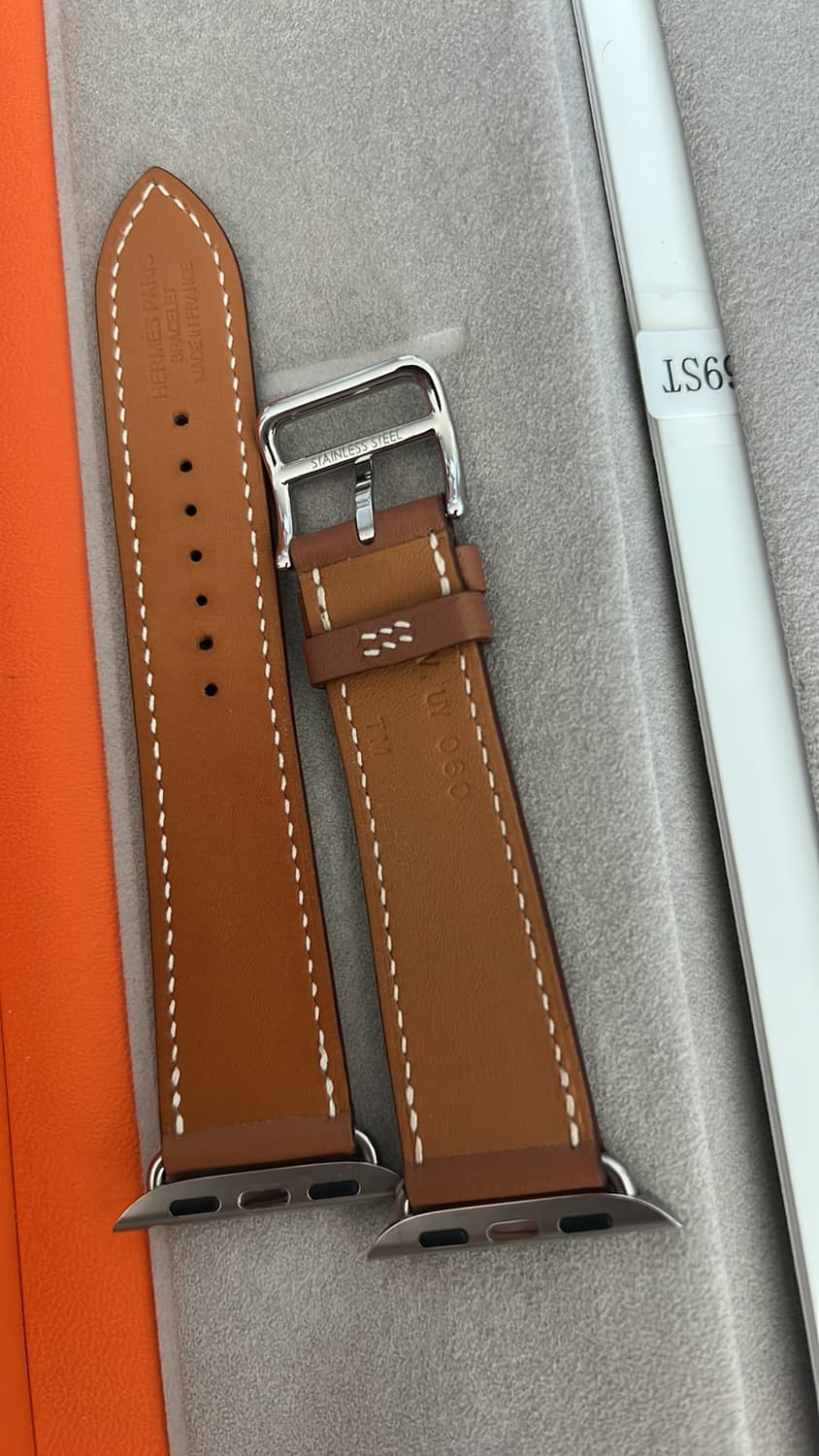 애플워치 에르메스 골드싱글투어 42mm sss급 상태 상품이미지2