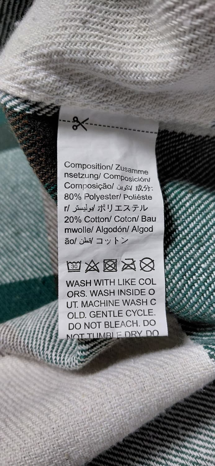 MANFINITY 체크 셔츠 XL 상품이미지4