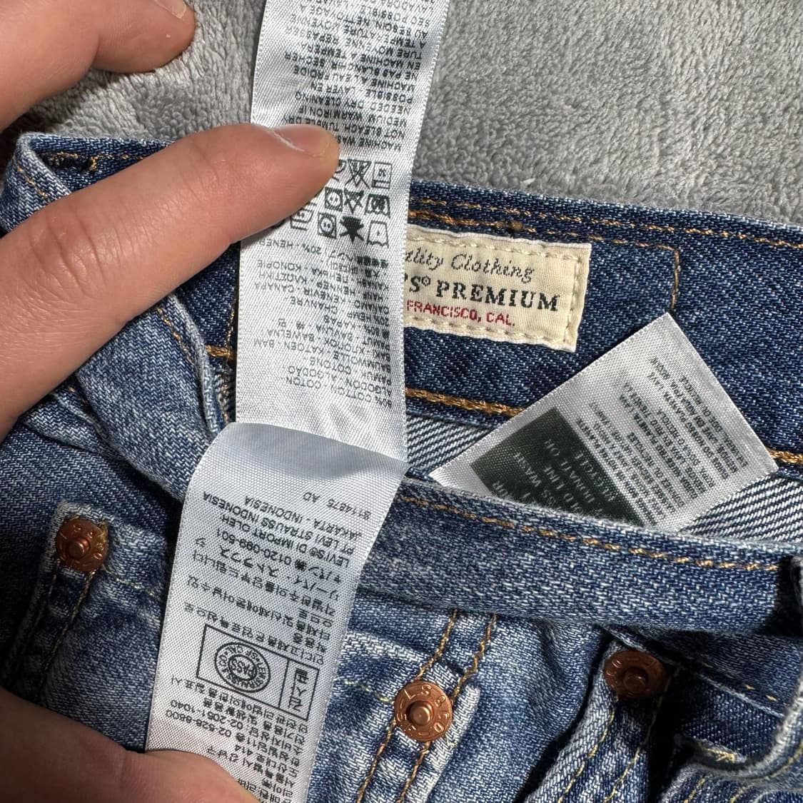 리바이스X샘바이펜 stayloose 빅E 30 상품이미지8