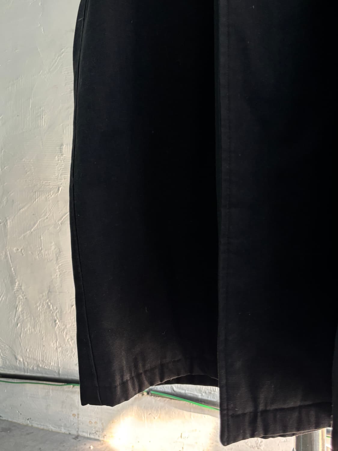 조르지오 아르마니 90’s 블랙 컬러 트렌치 코트 상품이미지6