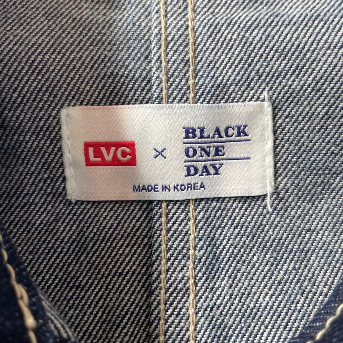LVC X BLACK ONE DAY 진청 데님 자켓 상품이미지4
