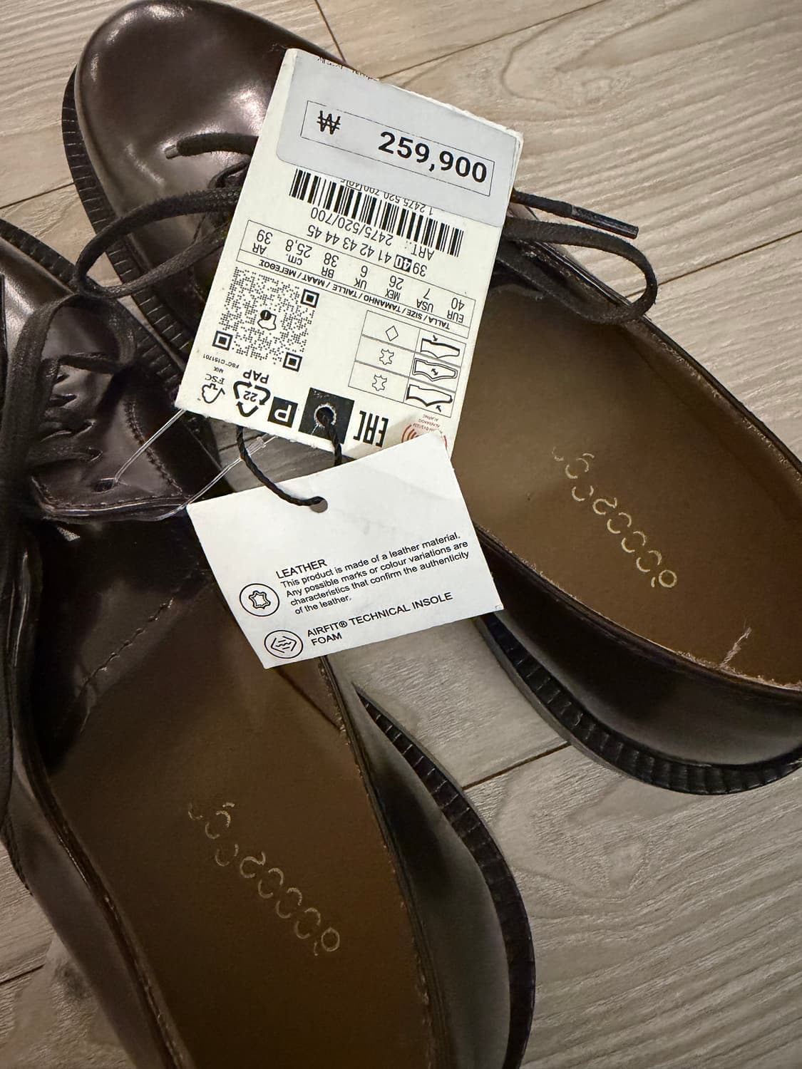 자라 오리진 포멀 슈즈  구두 로퍼 브라운 상품이미지9