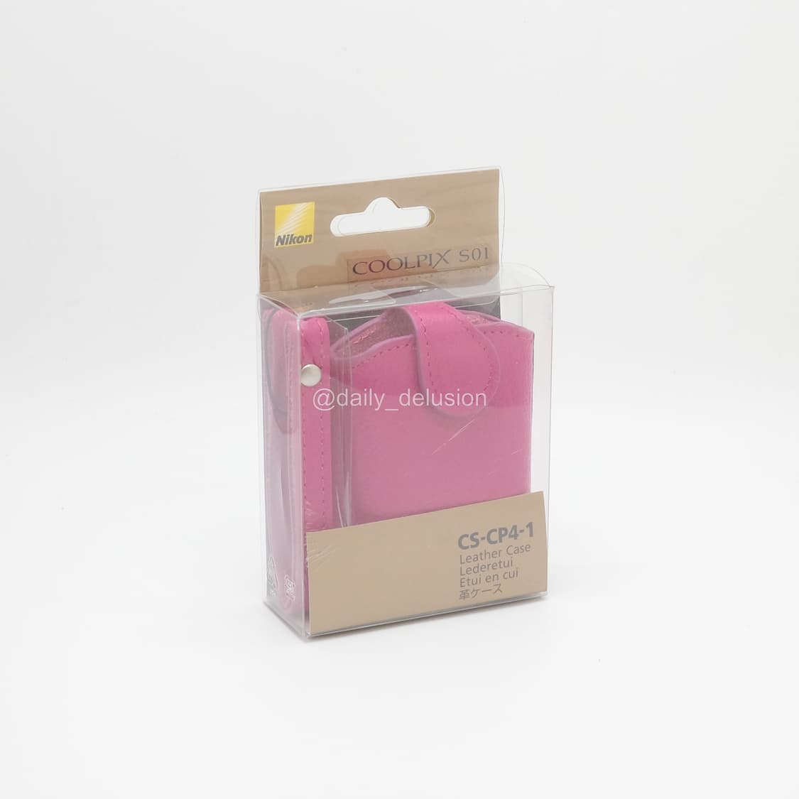 니콘 쿨픽스 S01 가죽케이스 상품이미지4