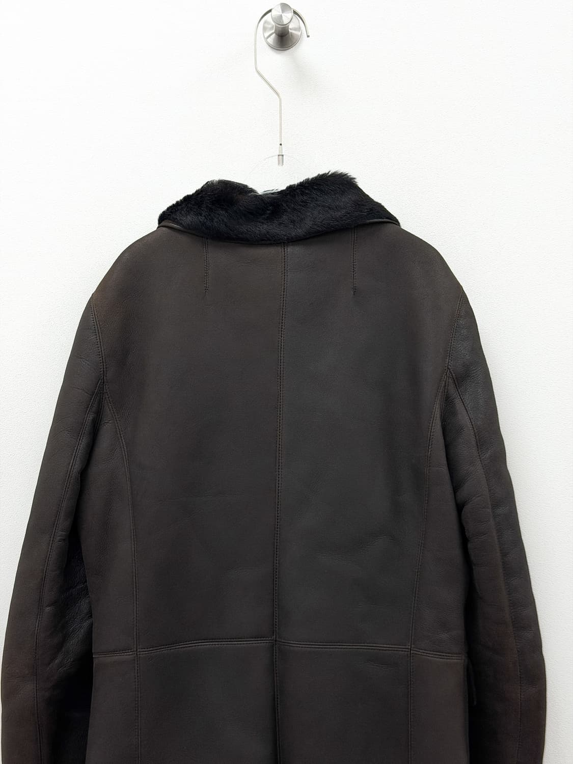 펜디 무톤 풀-랭스 시어링 코트 상품이미지4