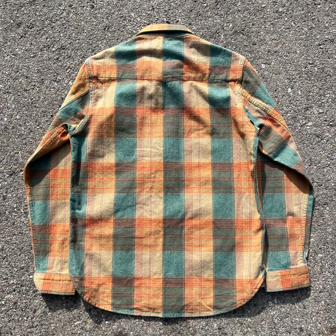 Gooseberry Lay & Co 플란넬 체크 풀오버 셔츠 상품이미지7