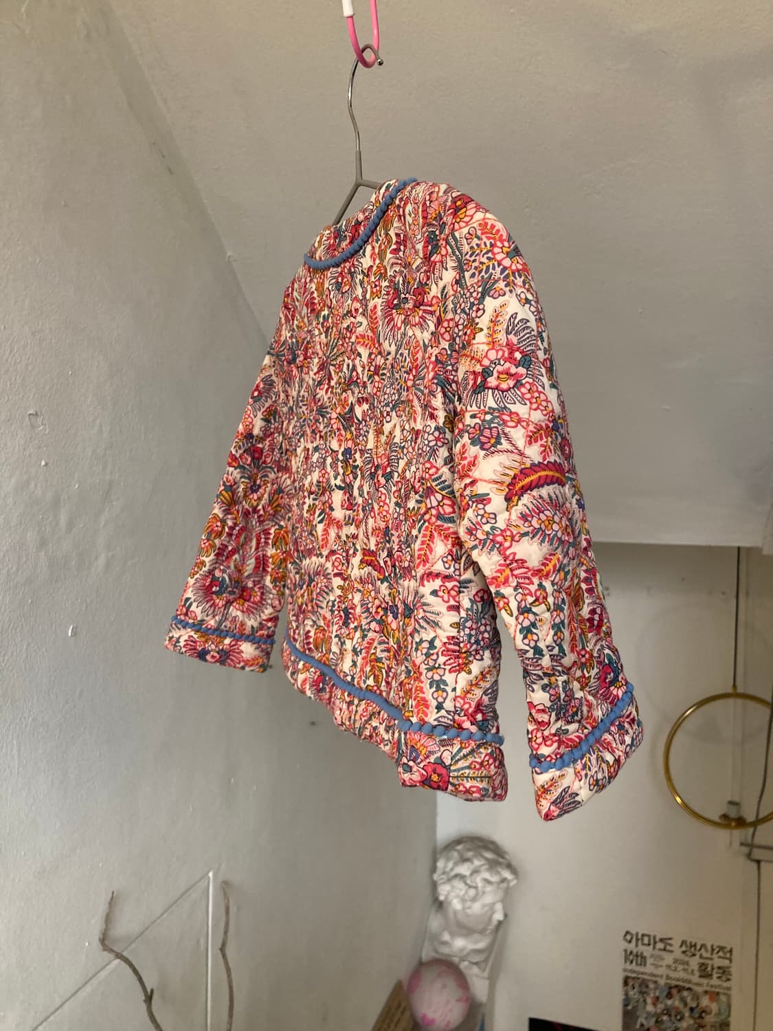 *KIDS* 플라워패턴 누빔 자켓 상품이미지7