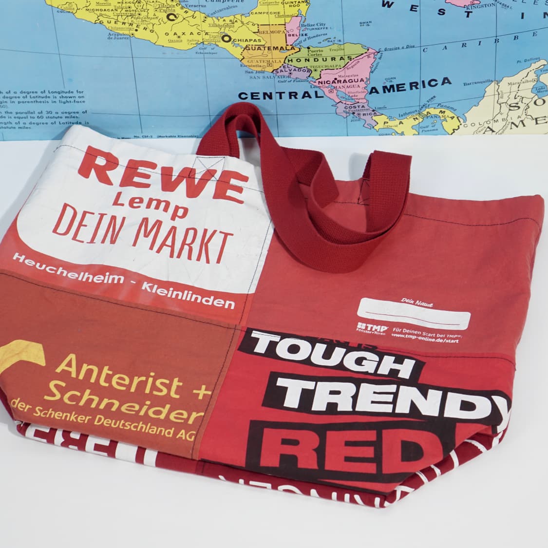 Freada Japan 빈티지 패브릭 리메이크 백 상품이미지3