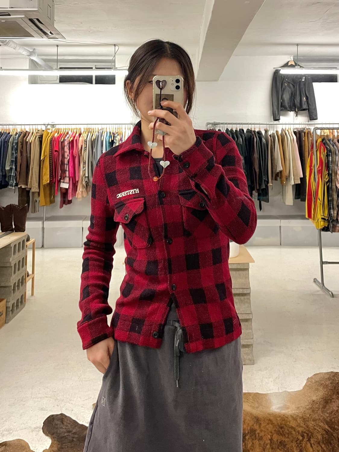 HYSTERIC GLAMOUR knit shirts 히스테릭 글래머 셔츠 상품이미지8