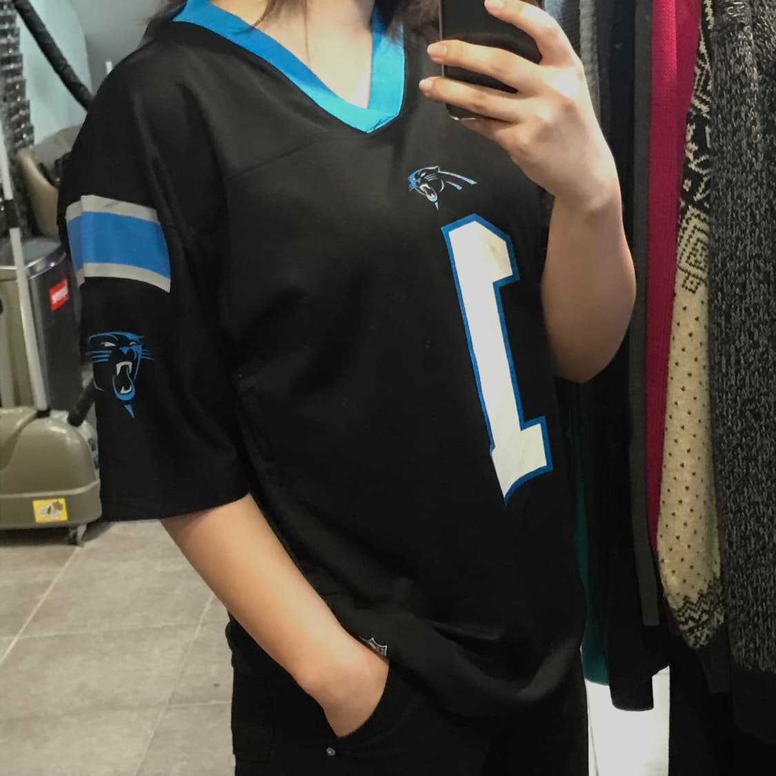 [NO.9] NFL 팬서스 반팔져지 상품이미지2