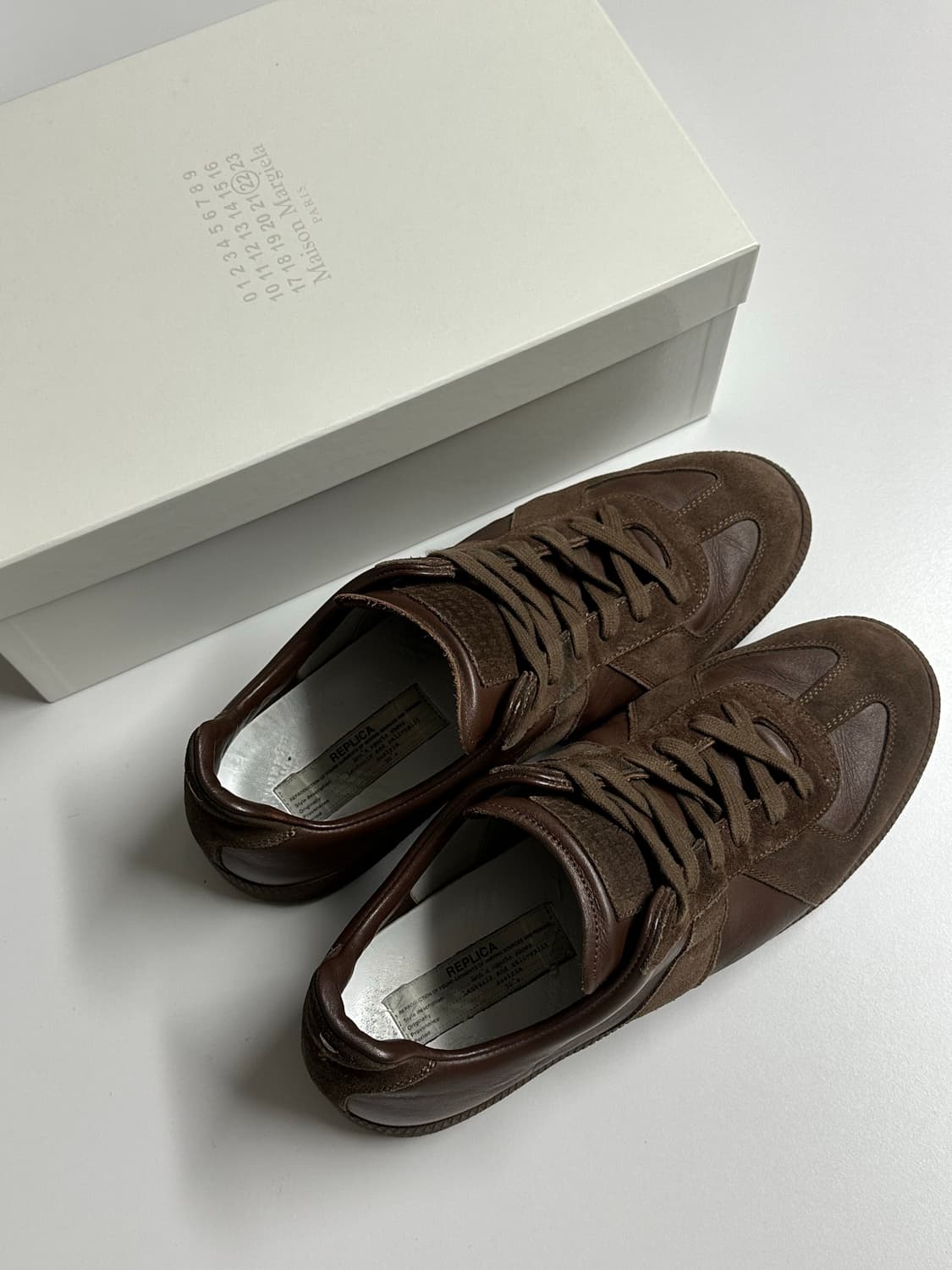 [45] 마르지엘라 독일군 스니커즈 브라운 상품이미지2