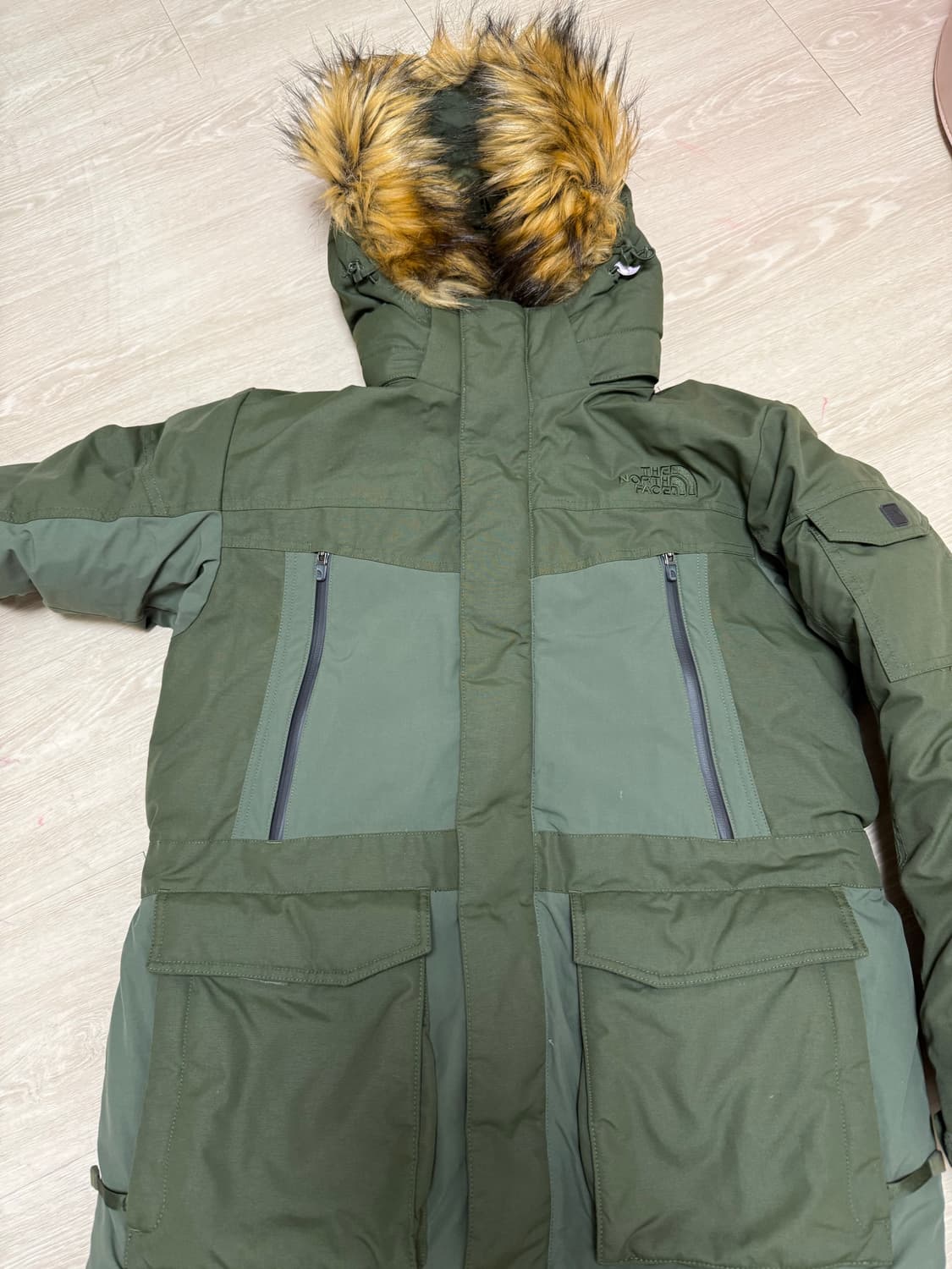 (100)노스페이스 클라우스 구스 다운 파카 겨울 패딩 팝니다 상품이미지3