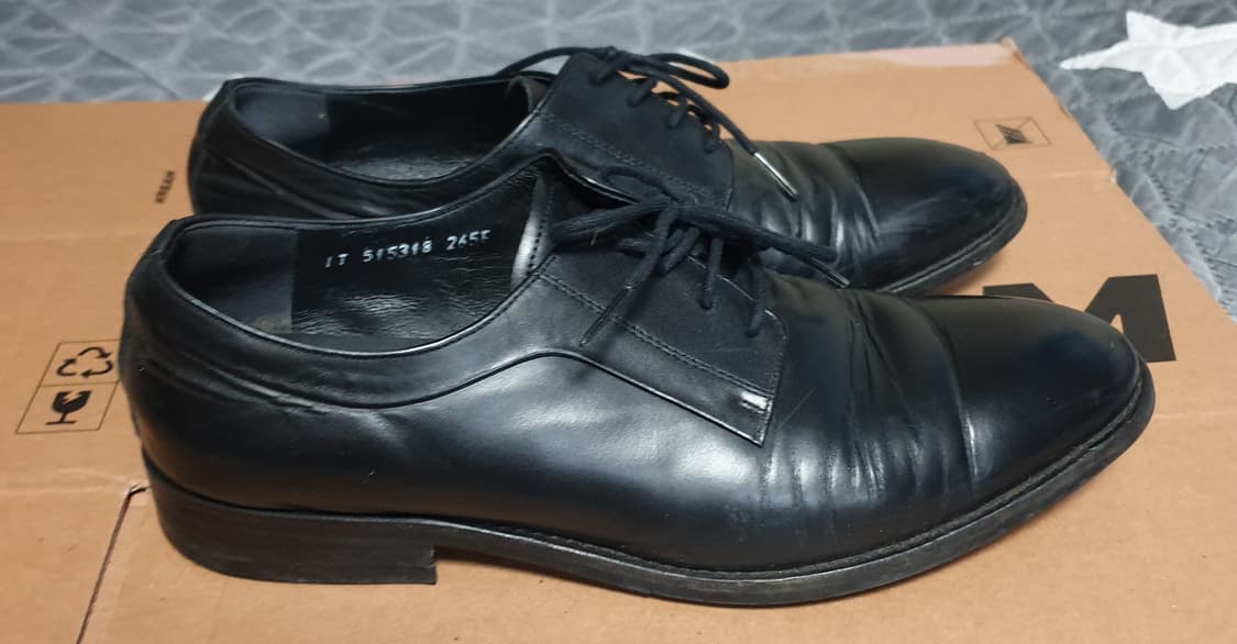 텐디 옥스퍼드 플레인토 천연가죽 구두 (265) 515318 상품이미지1