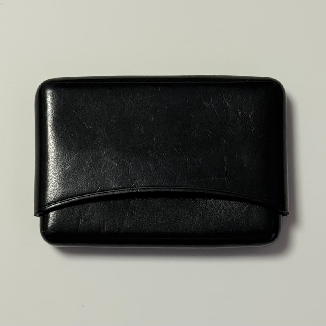 르메르 몰디드 카드홀더 카프 레더 블랙 상품이미지2