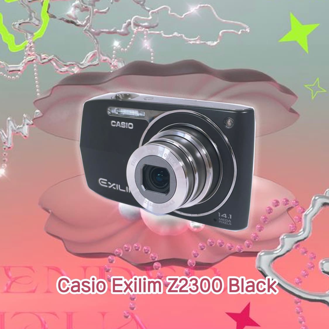 풀셋!/작례O) Casio exilim z2300 블랙 카시오 엑슬림 상품이미지2