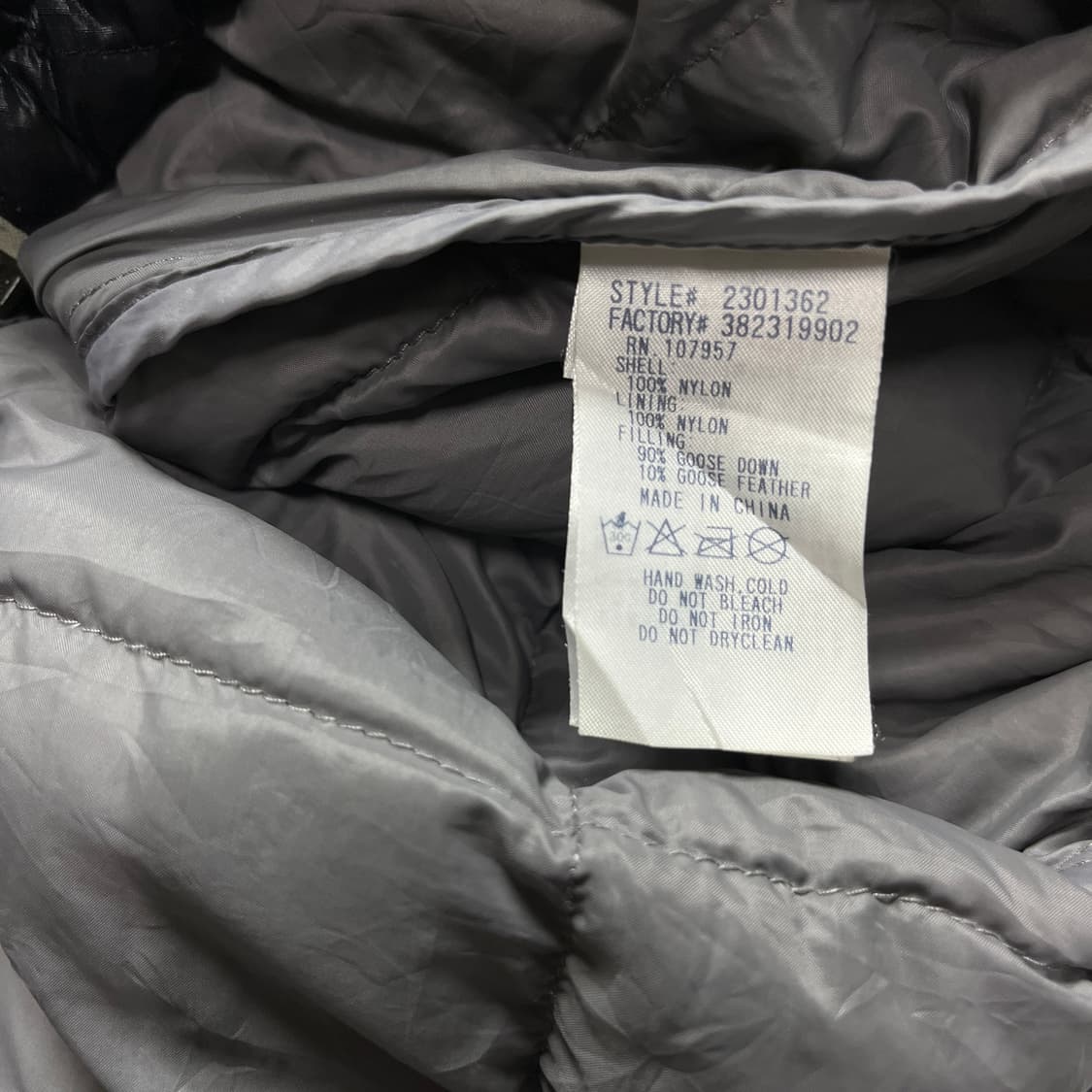 Montbell Diamond Stitch Puffer Jacket 상품이미지5