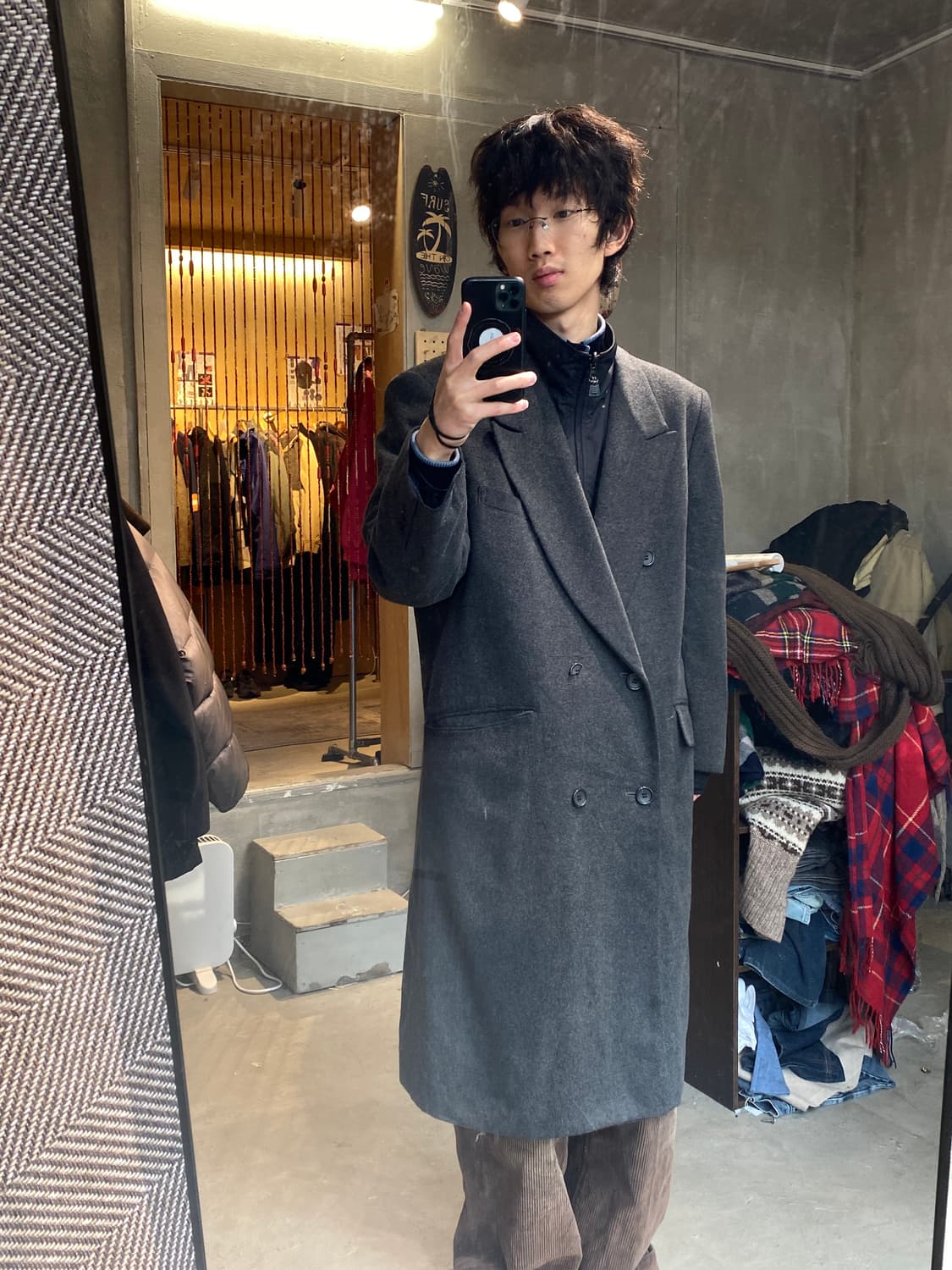 이태리 캐시미어 맥시코트 상품이미지1