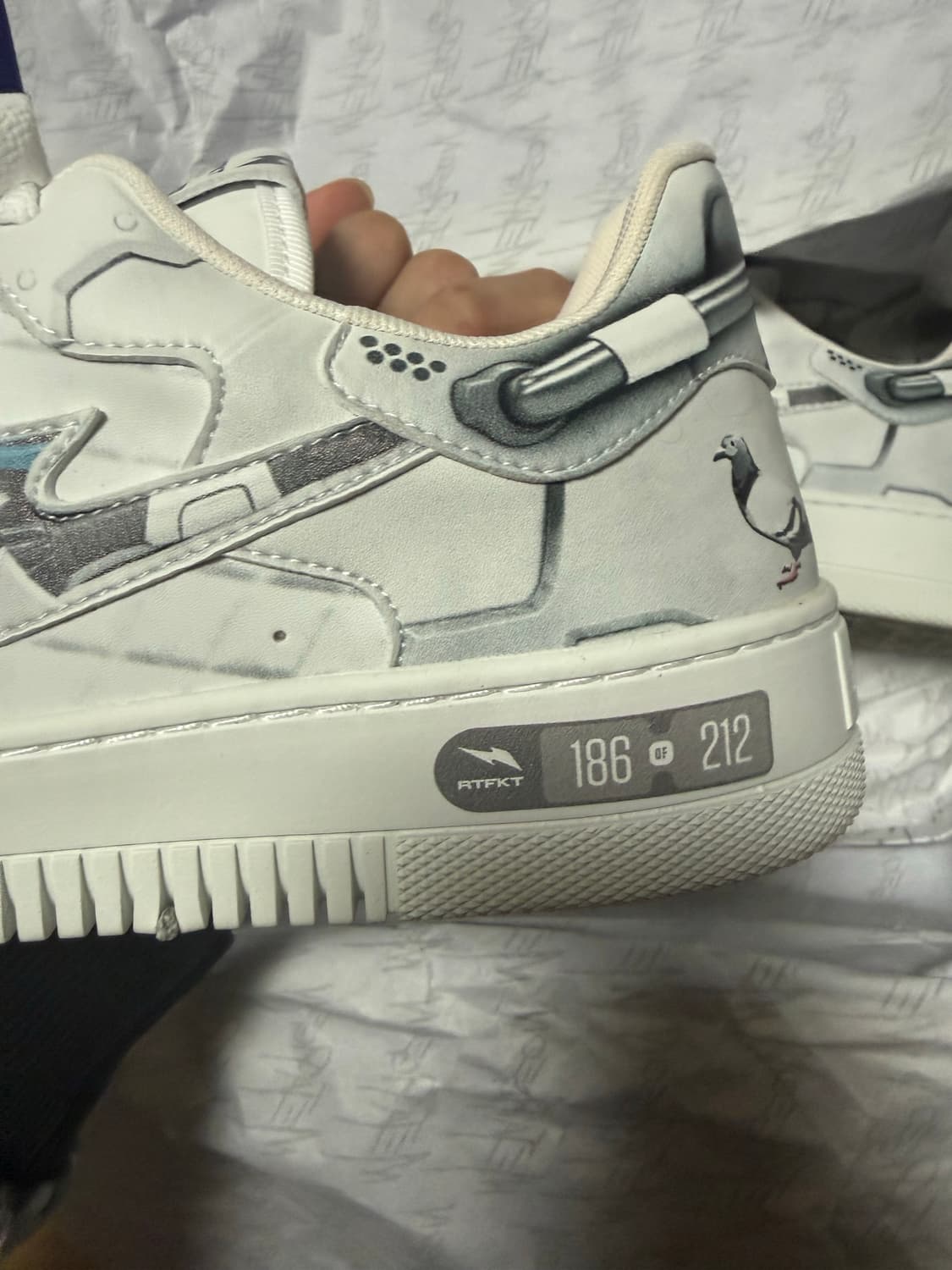 202개 한정판 나이키 에어포스 메타피죤 판매합니다 희소성끝판왕 285 상품이미지2