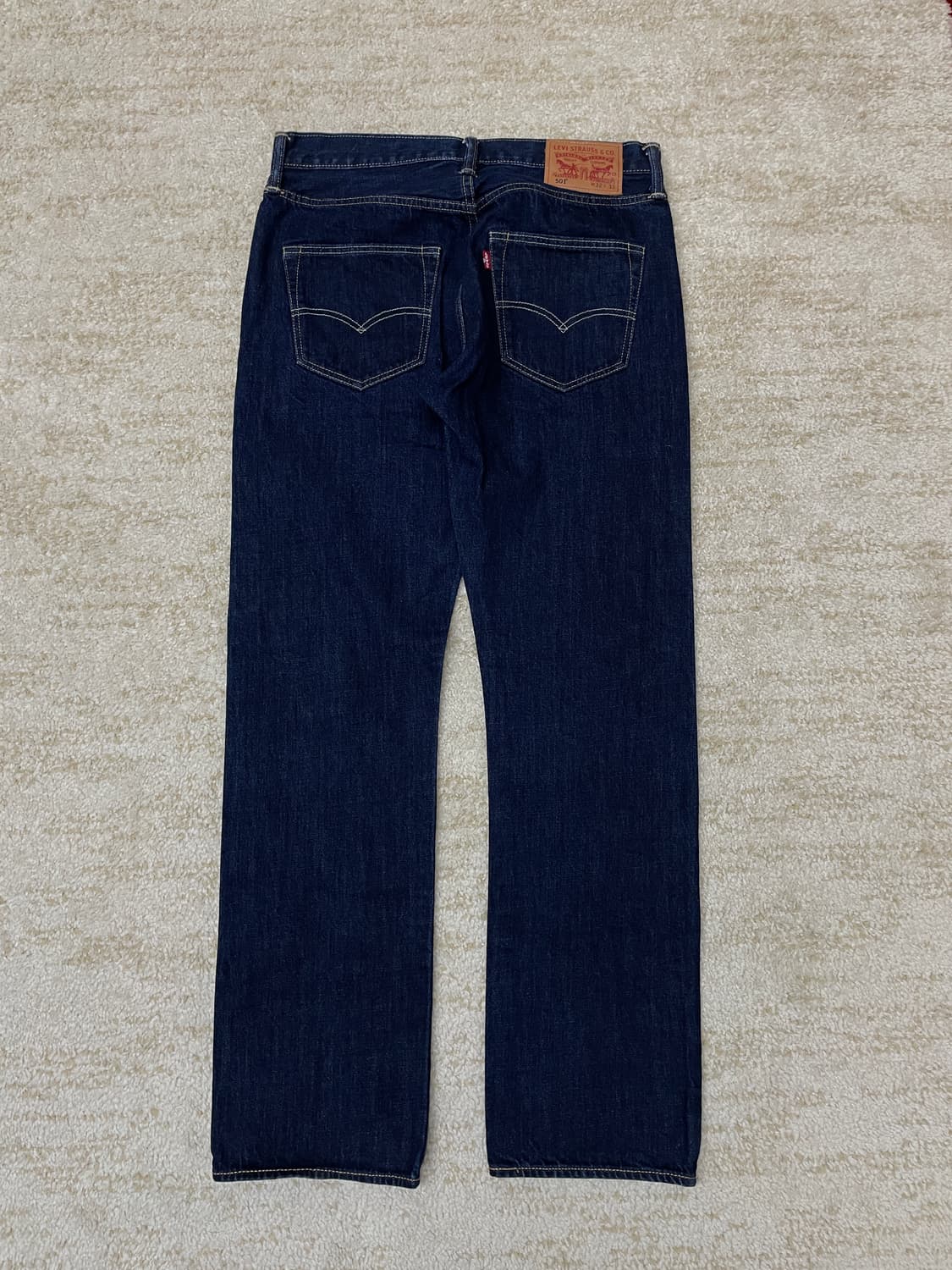 [32]Levis 리바이스 501 리지드 생지 청바지 데님 진  상품이미지2