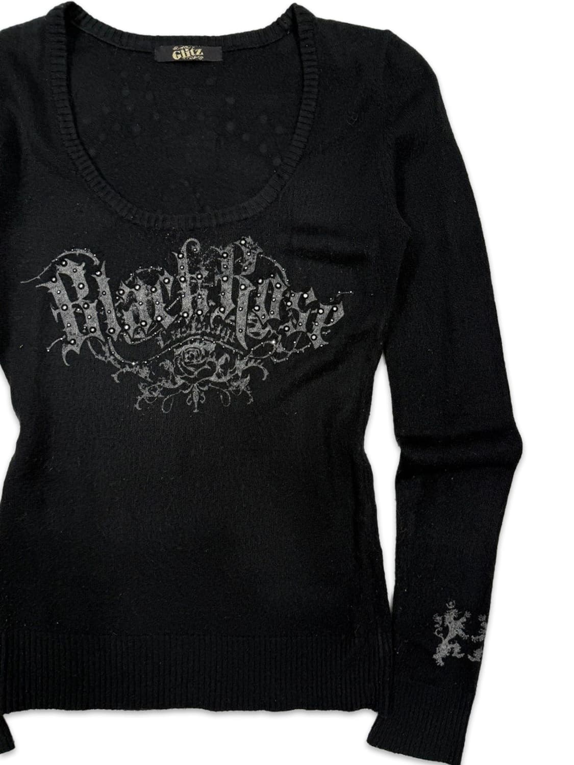 빈티지 Glitz 글리츠 펑크 니트 상품이미지2