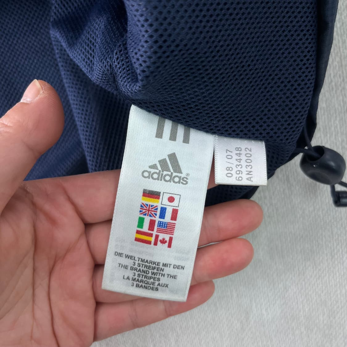 100 아디다스 아르헨티나 배색 바람막이 상품이미지9