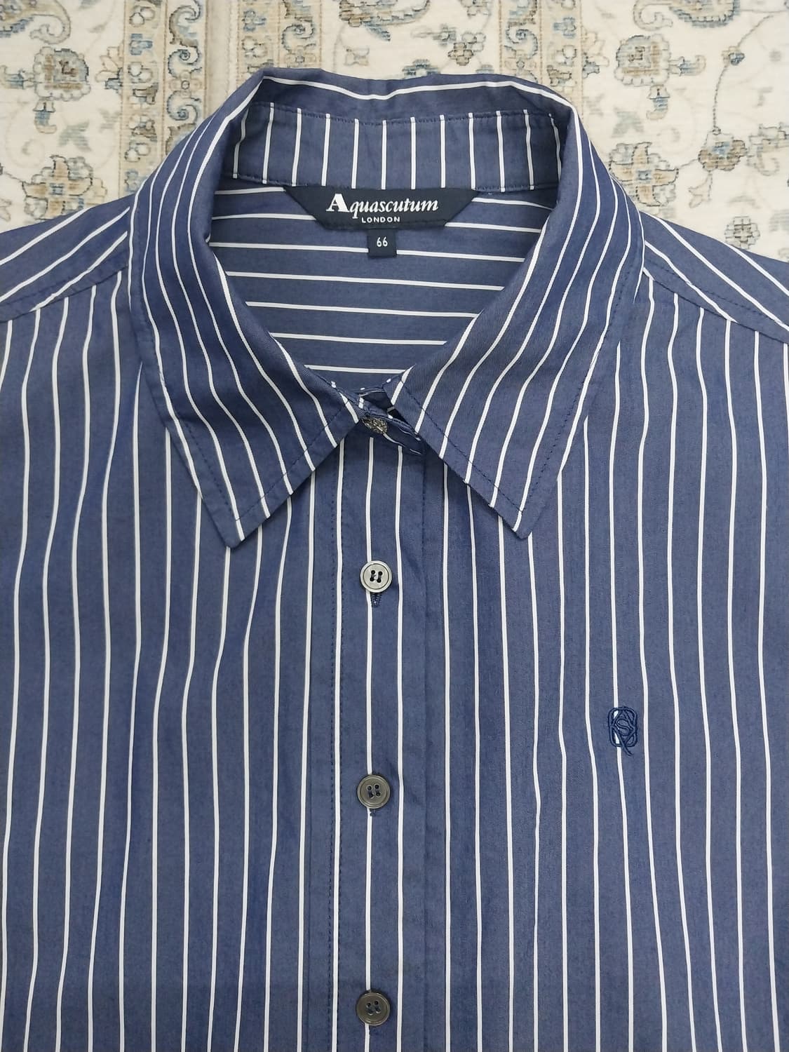 아쿠아스큐텀 스트라이프 셔츠 66 (55반까지) 상품이미지2