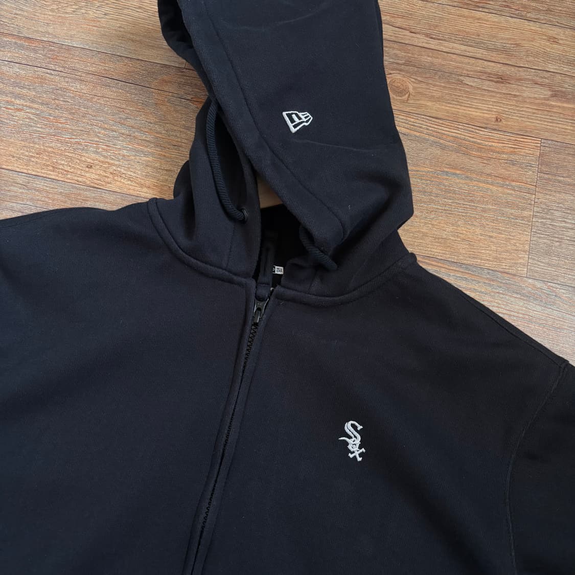 뉴에라 100 후드 집업 점퍼 MLB 시카고 화이트삭스 상품이미지3