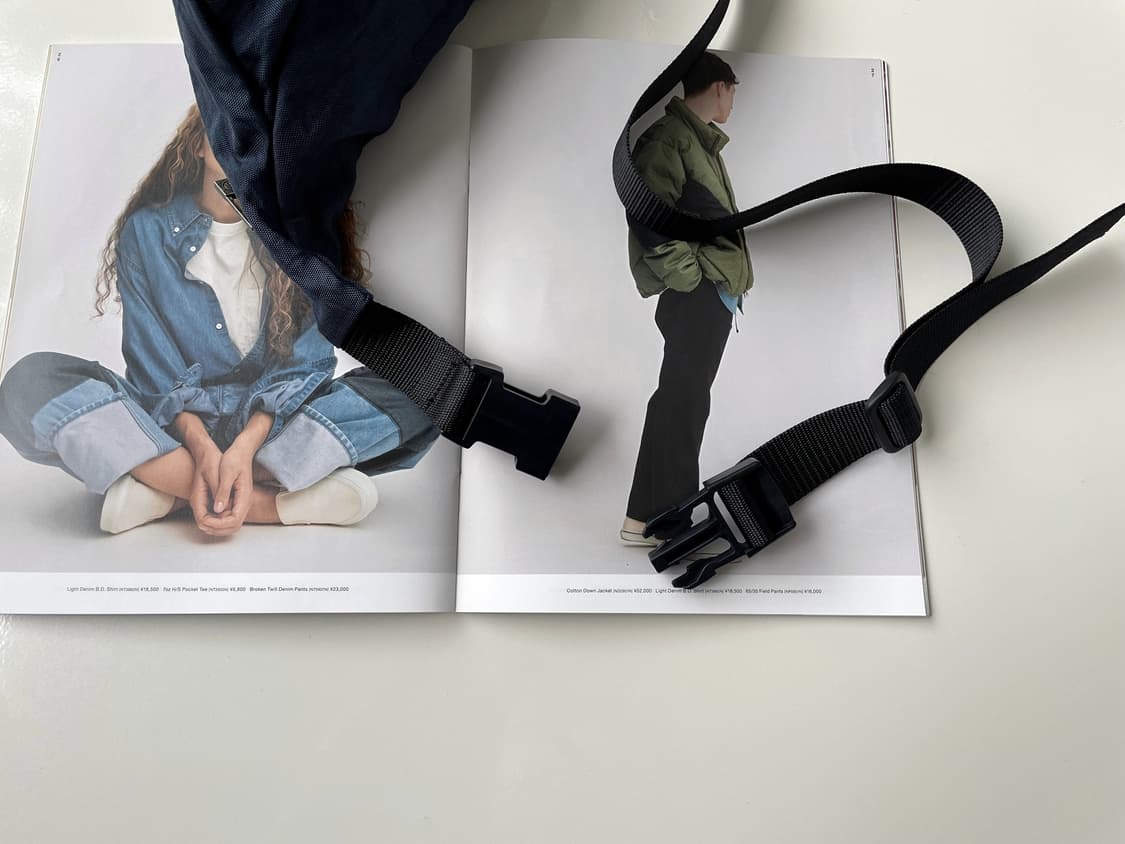 ixi:z Nylon easy waist bag 상품이미지2