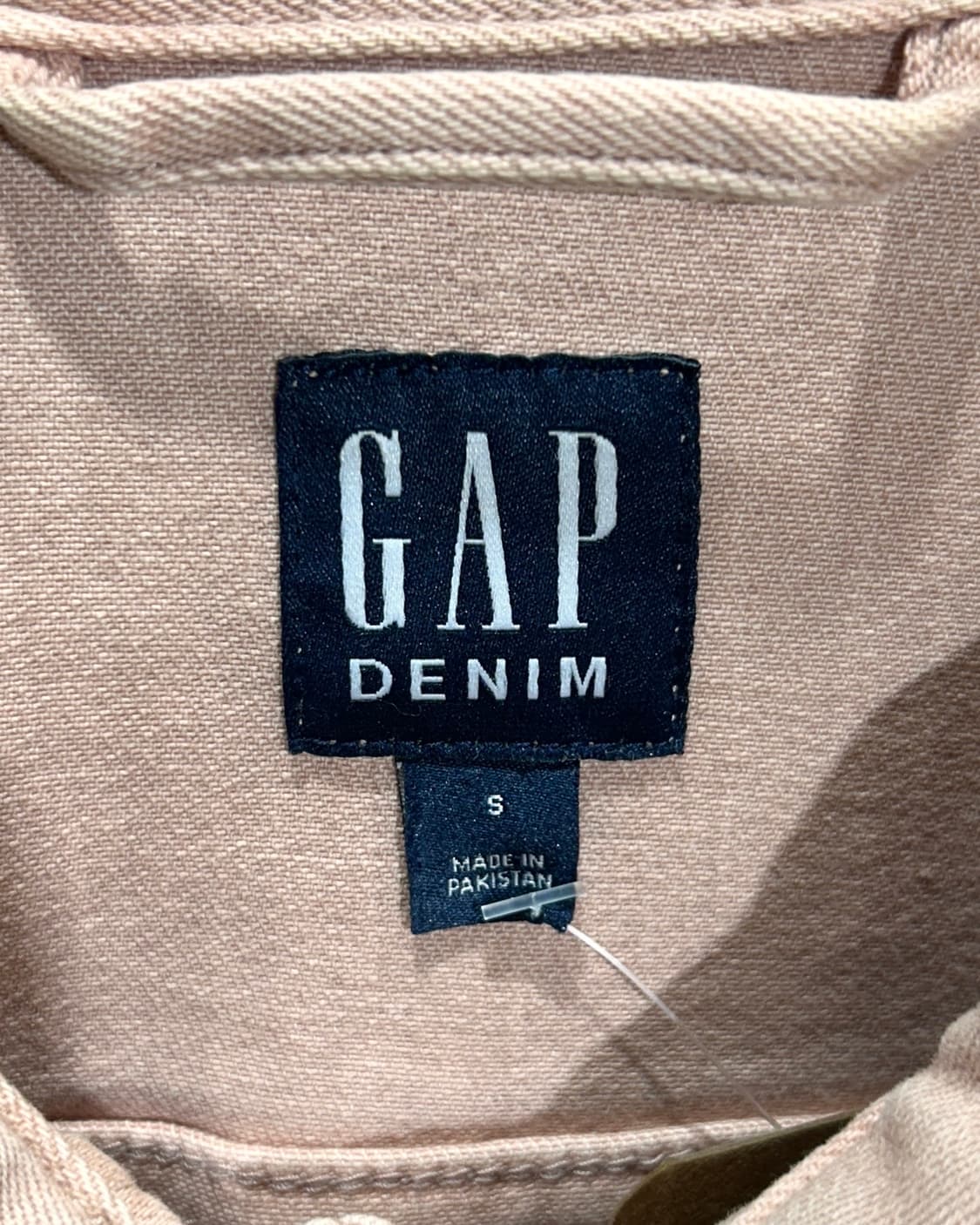 S GAP 파스텔 피치 코튼 트러커 자켓 상품이미지4