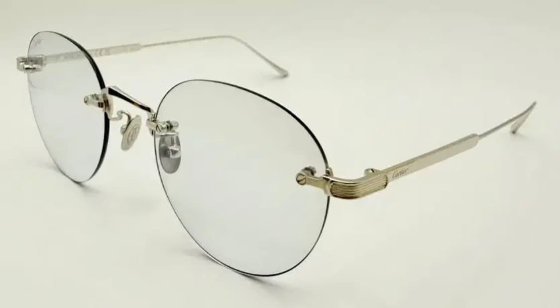 까르띠에 무테 안경 + 변색 렌즈 CT0393 상품이미지5