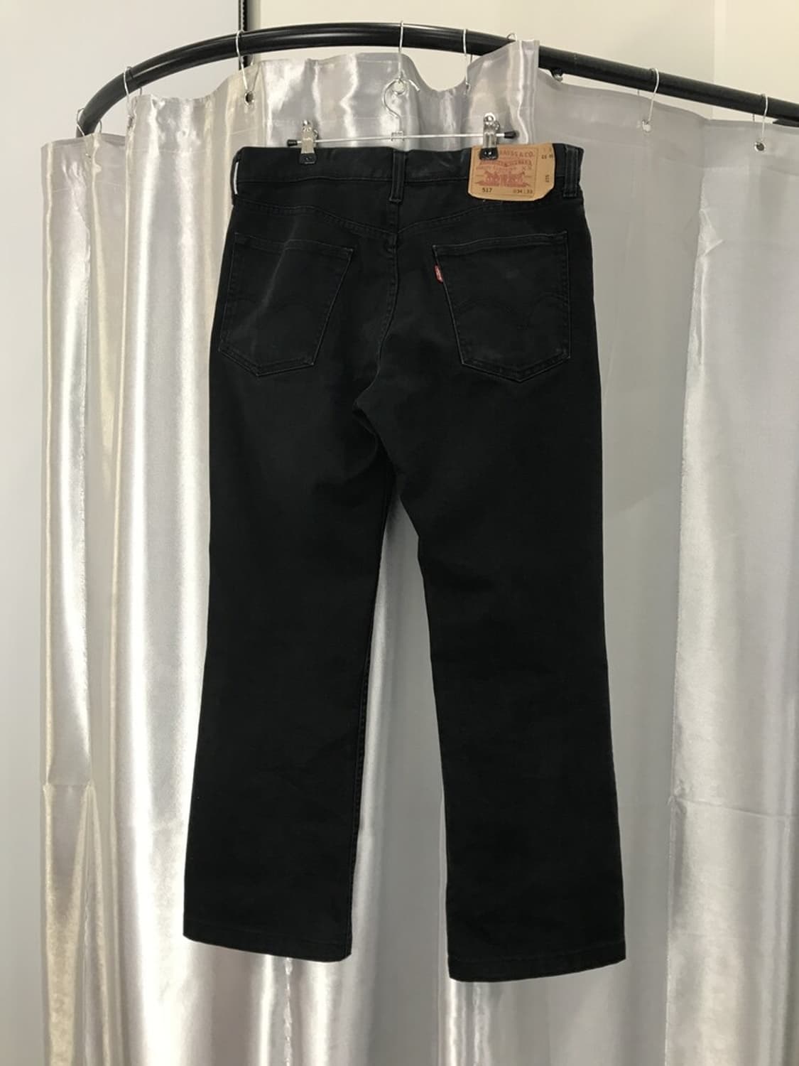 Levi's 517 black cotton pants  상품이미지6