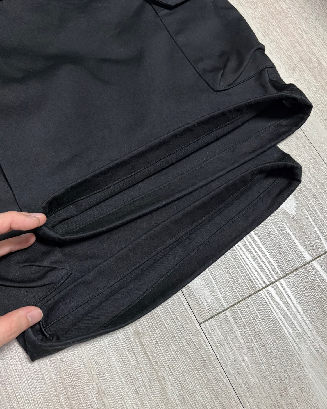 [2(S)]해칭룸 집카고 블랙 25FW 상품이미지6