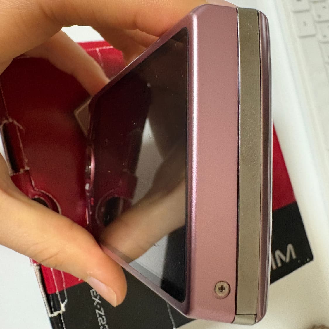 카시오 엑슬림 z2300 핑크 풀박 casio exilim z2300 상품이미지4