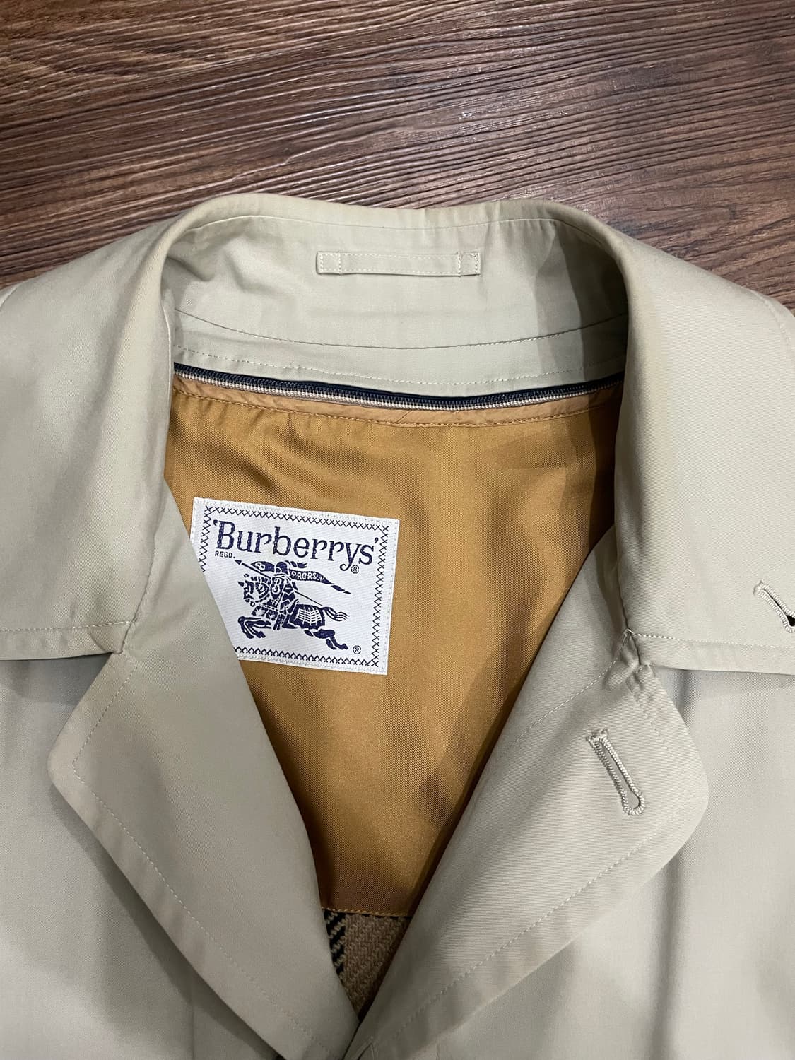 버버리 일본판 발마칸 트렌치 코트 카코트 상품이미지8