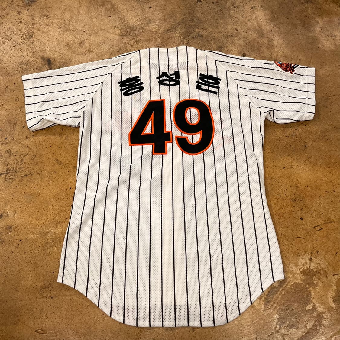 [ 100 ] 롯데 자이언츠 49 홍성흔 반팔 야구 유니폼 b1 상품이미지3