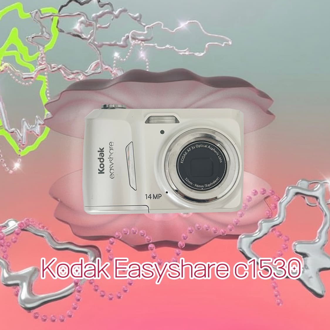 풀셋!) Kodak EasyShare 코닥 이지쉐어 C1530 실버 상품이미지1