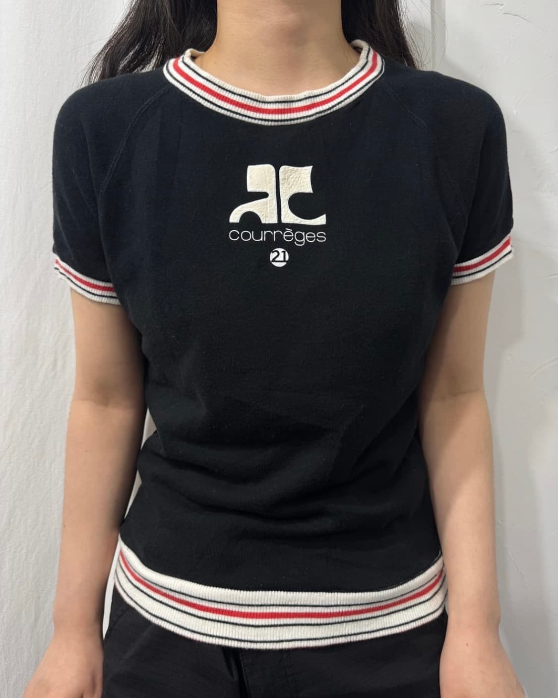 꾸레쥬 courreges 반팔 티셔츠 상품이미지1