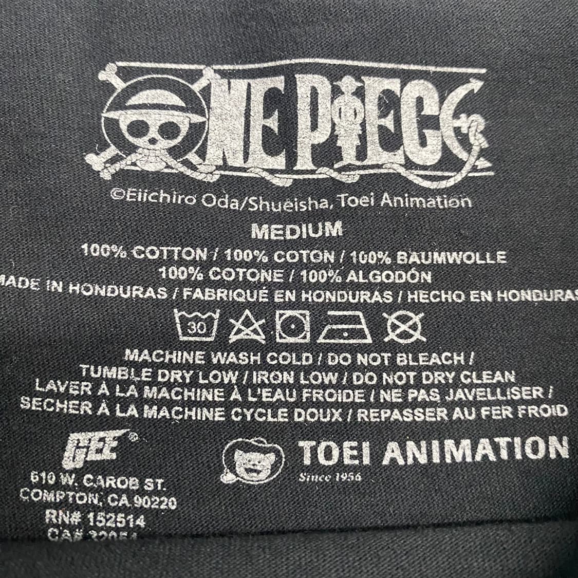 원피스 오피셜 애니메이션 티셔츠 애니티 상품이미지3
