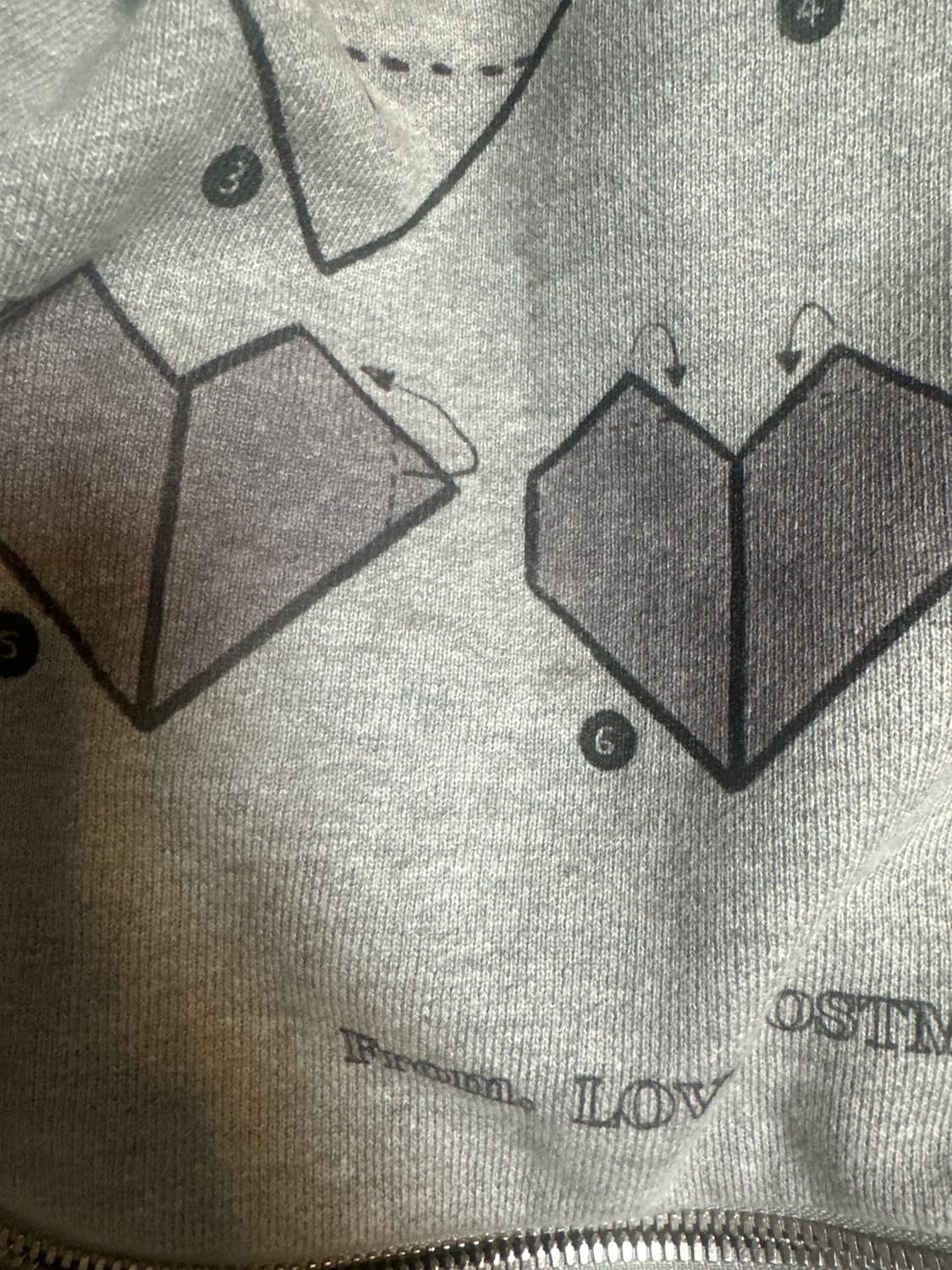 프라블럼올웨이즈 LOVE POSTMAN SWEATPACK 백팩 상품이미지2