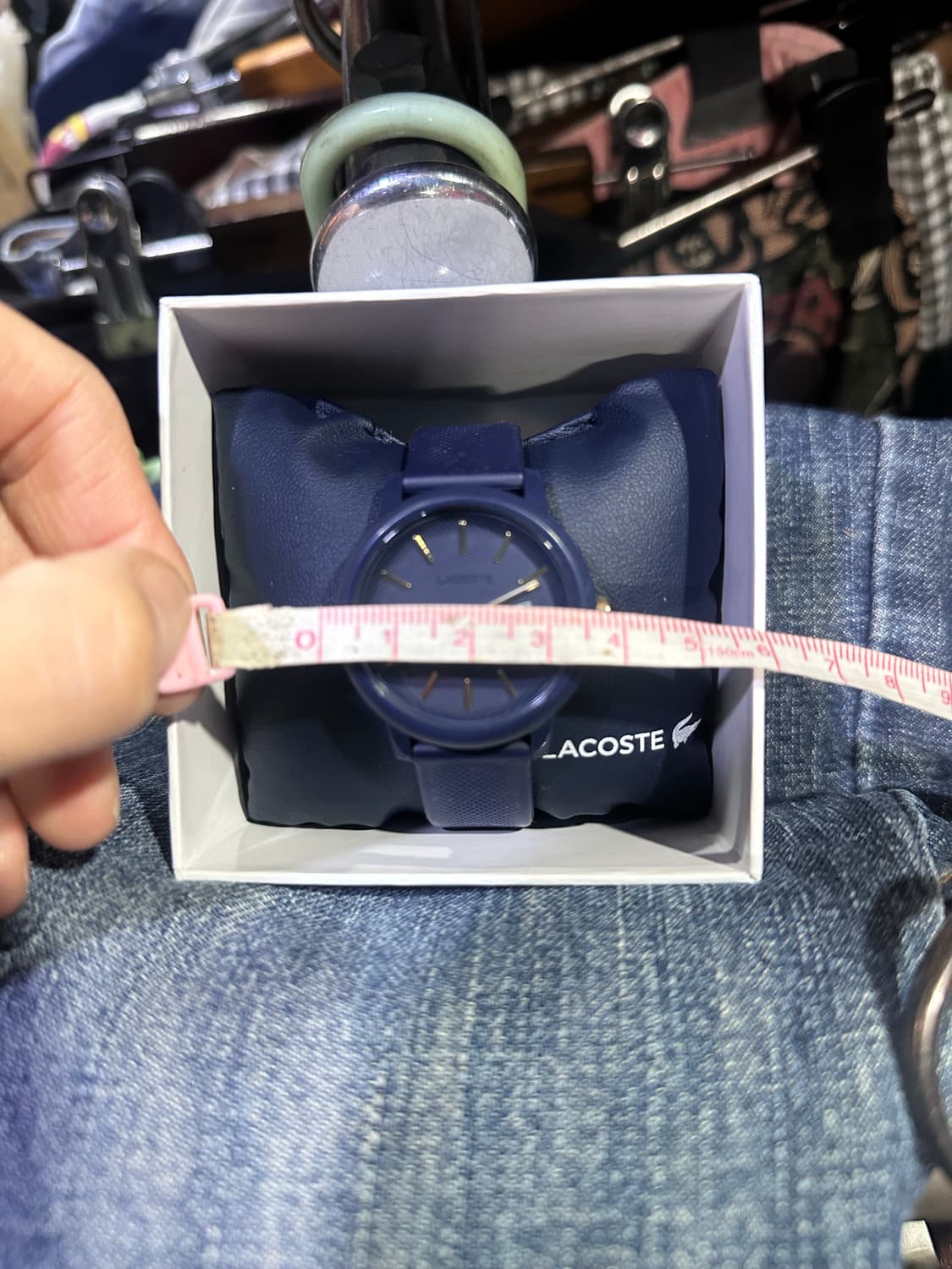 라코스테 실리콘밴드 네이비 시계 상품이미지7