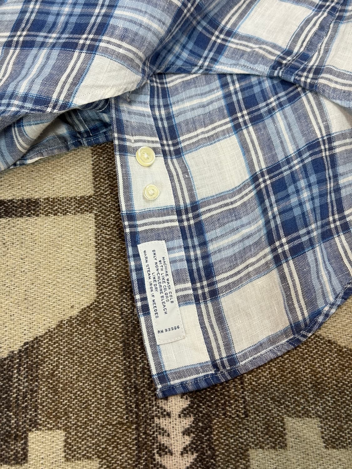 브룩스 브라더스 린넨 셔츠 상품이미지5