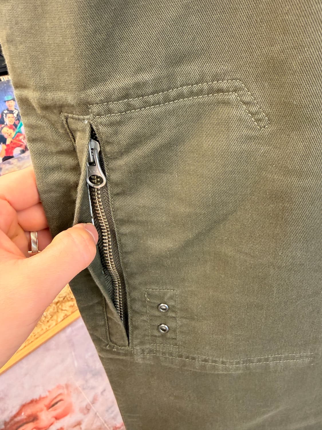 아비렉스 밀리터리 카고 팬츠 XL 상품이미지5